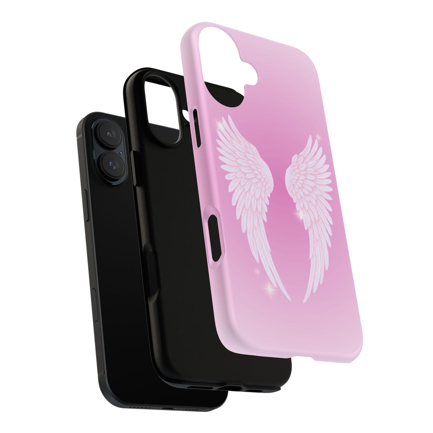Pink Angel Wings Phone Case