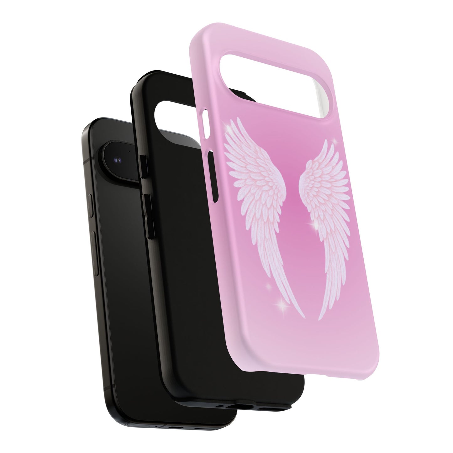 Pink Angel Wings Phone Case