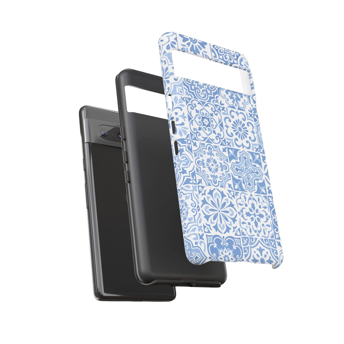 Blue Coastal Tile Phone Case