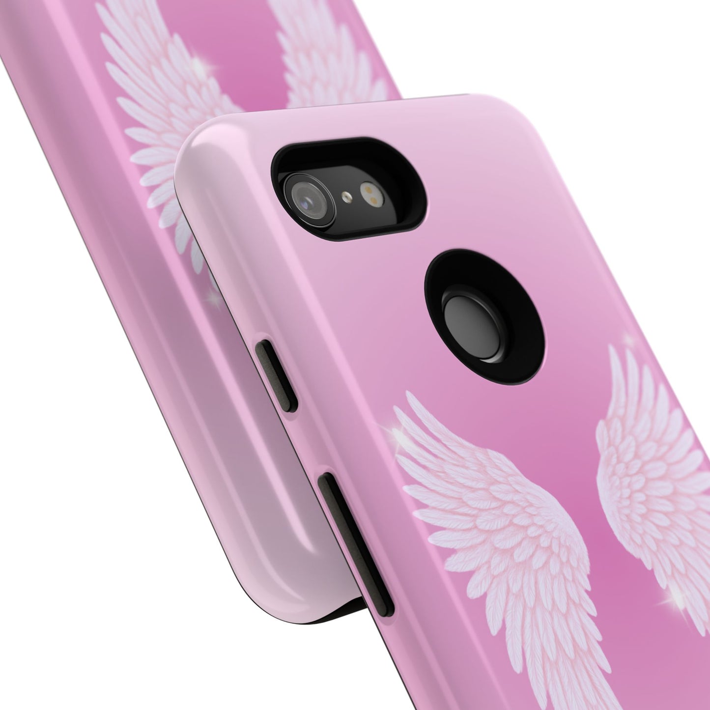 Pink Angel Wings Phone Case