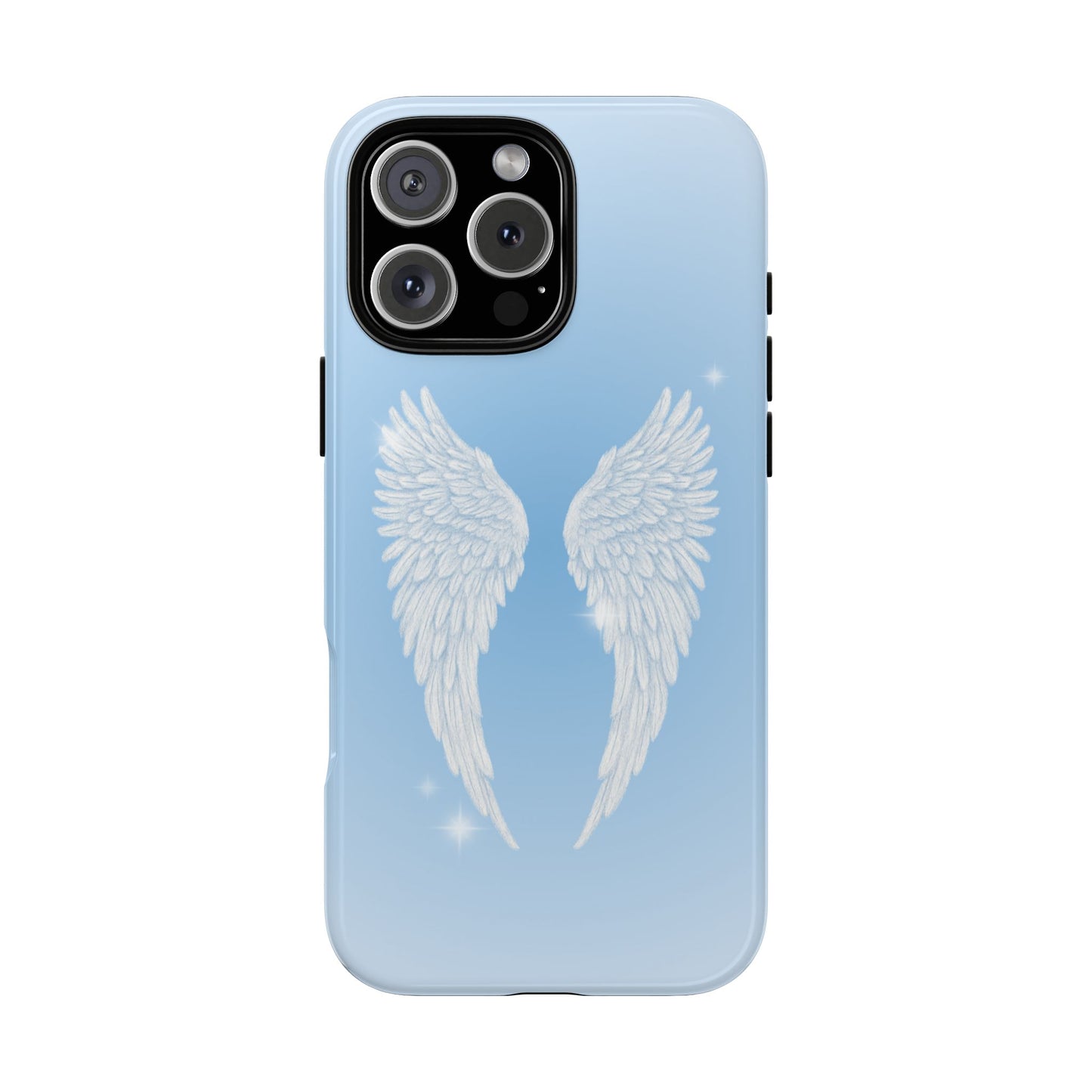 Blue Angel Wings Phone Case