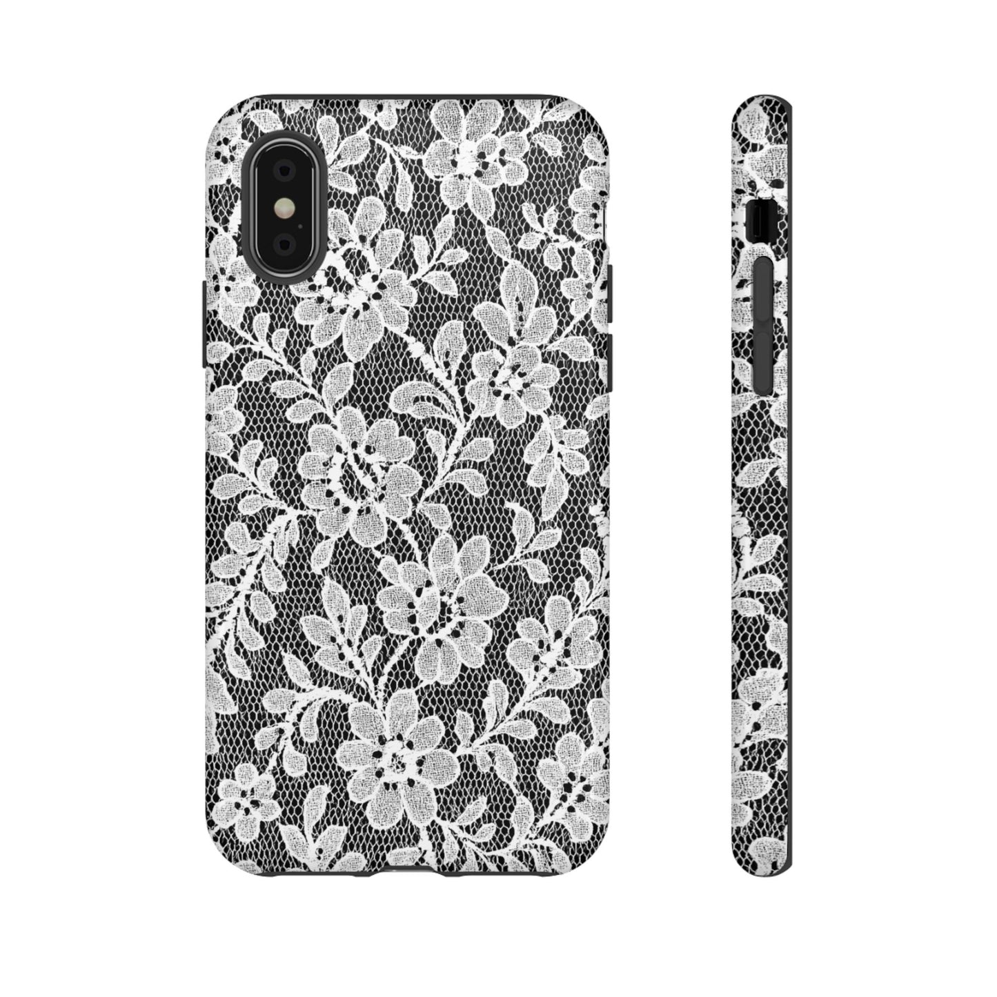 White Lace Phone Case
