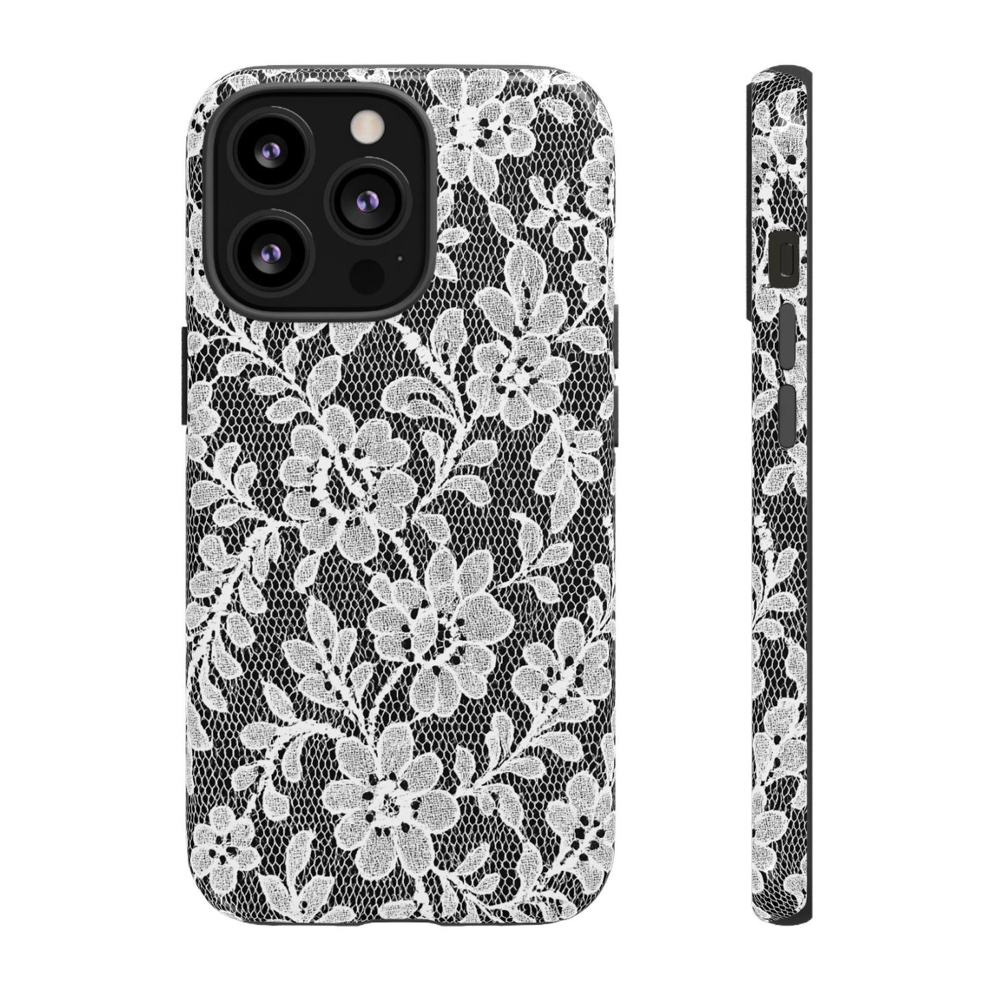 White Lace Phone Case