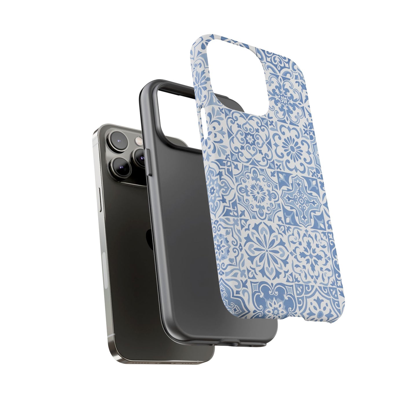 Blue Coastal Tile Phone Case