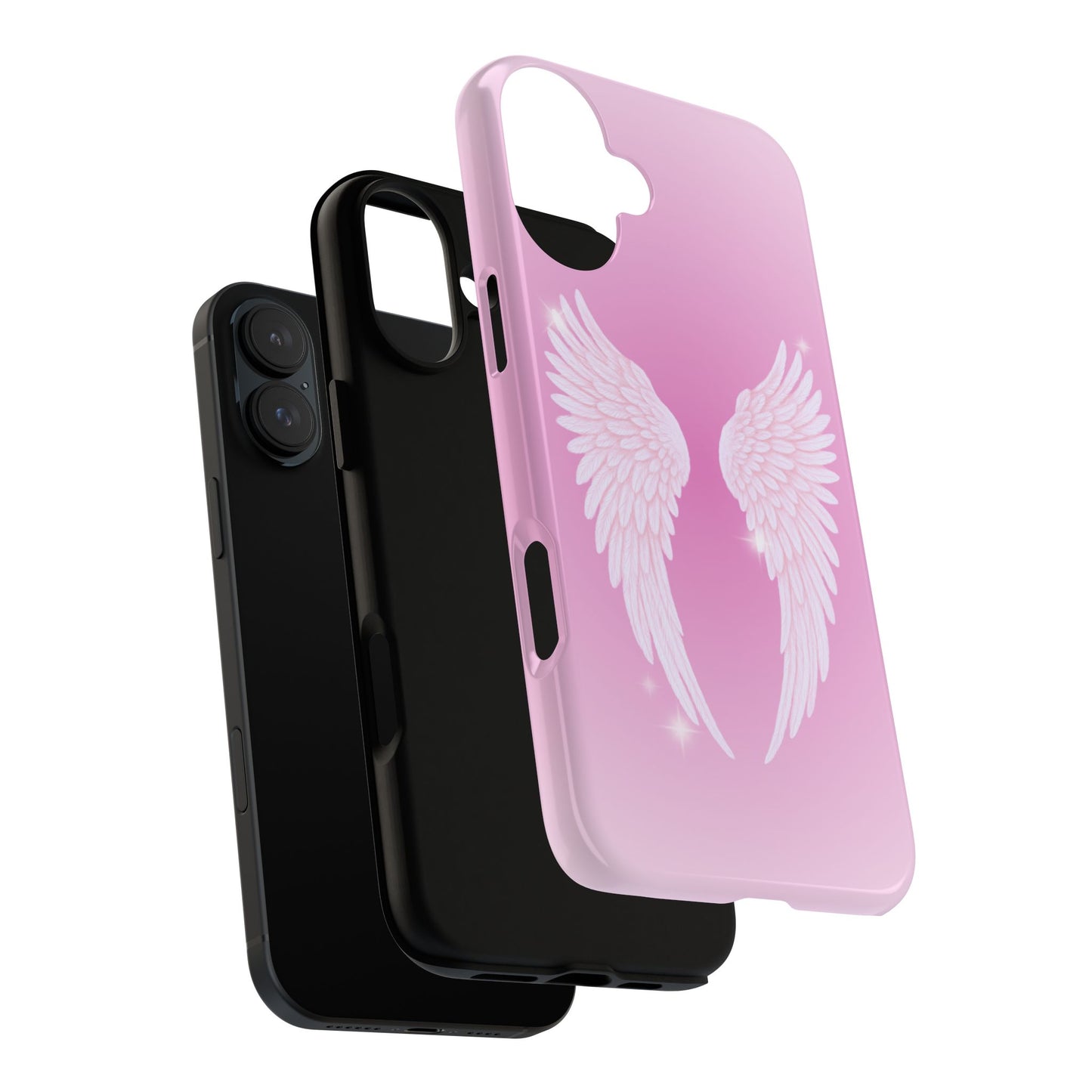 Pink Angel Wings Phone Case