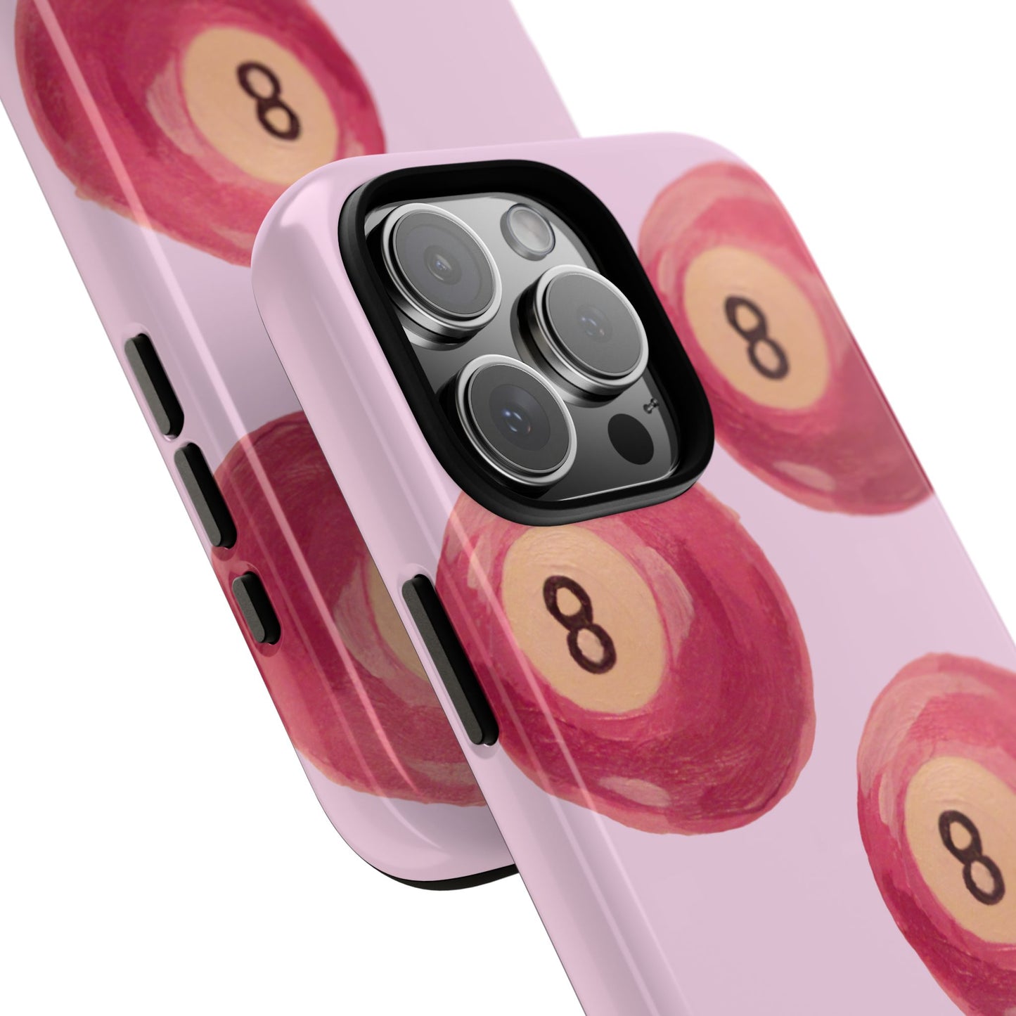 Pink 8 Ball Phone Case