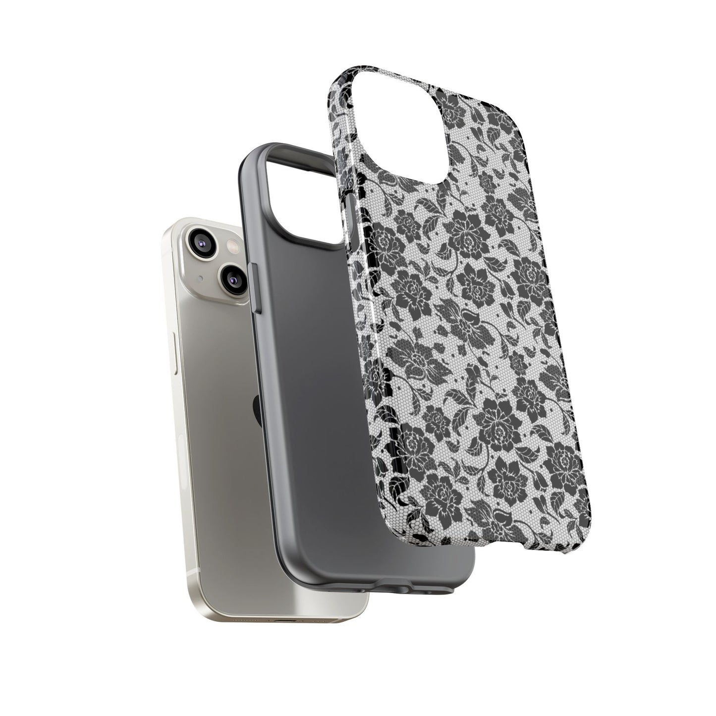 Black Lace Phone Case