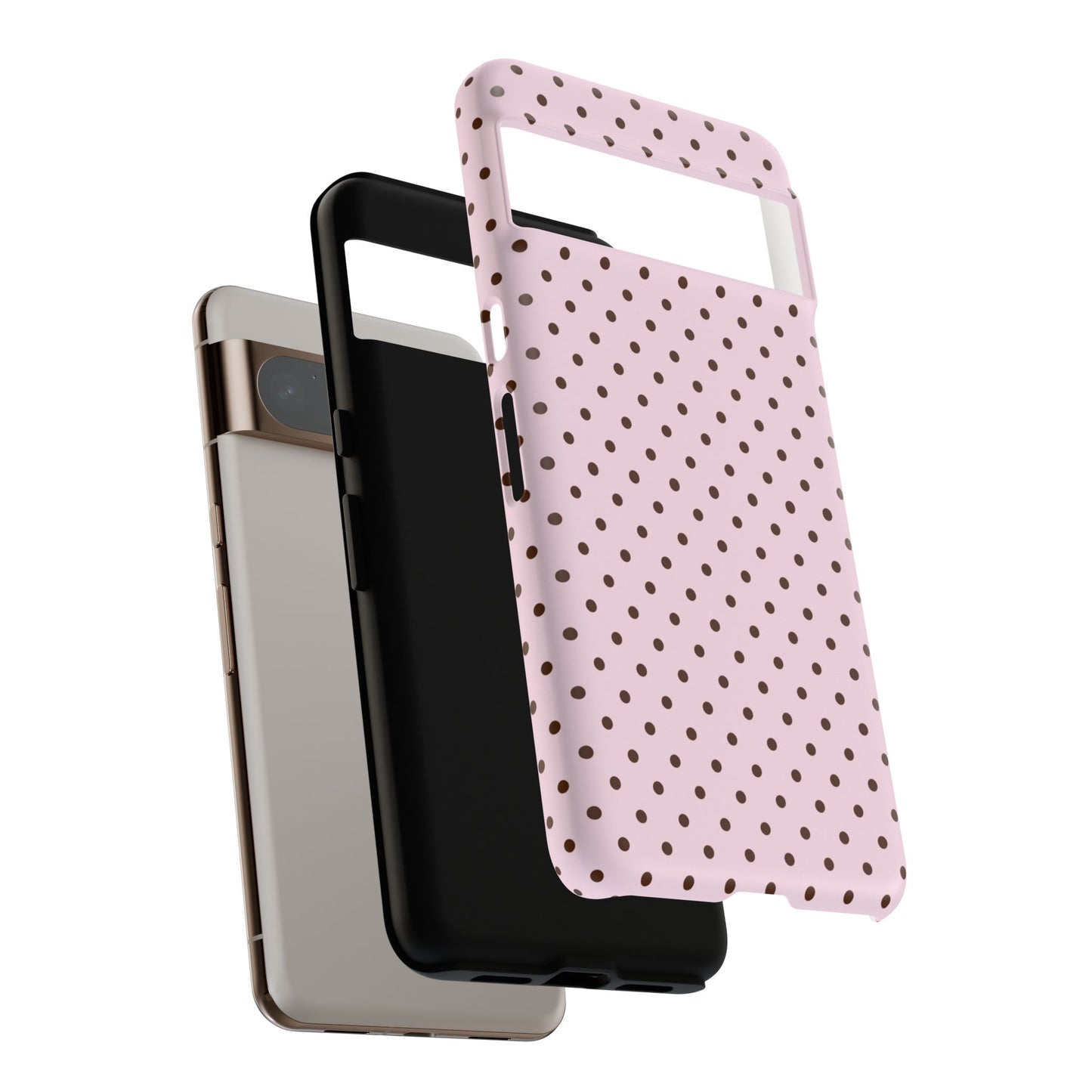 Light Pink Polka Dot Phone Case