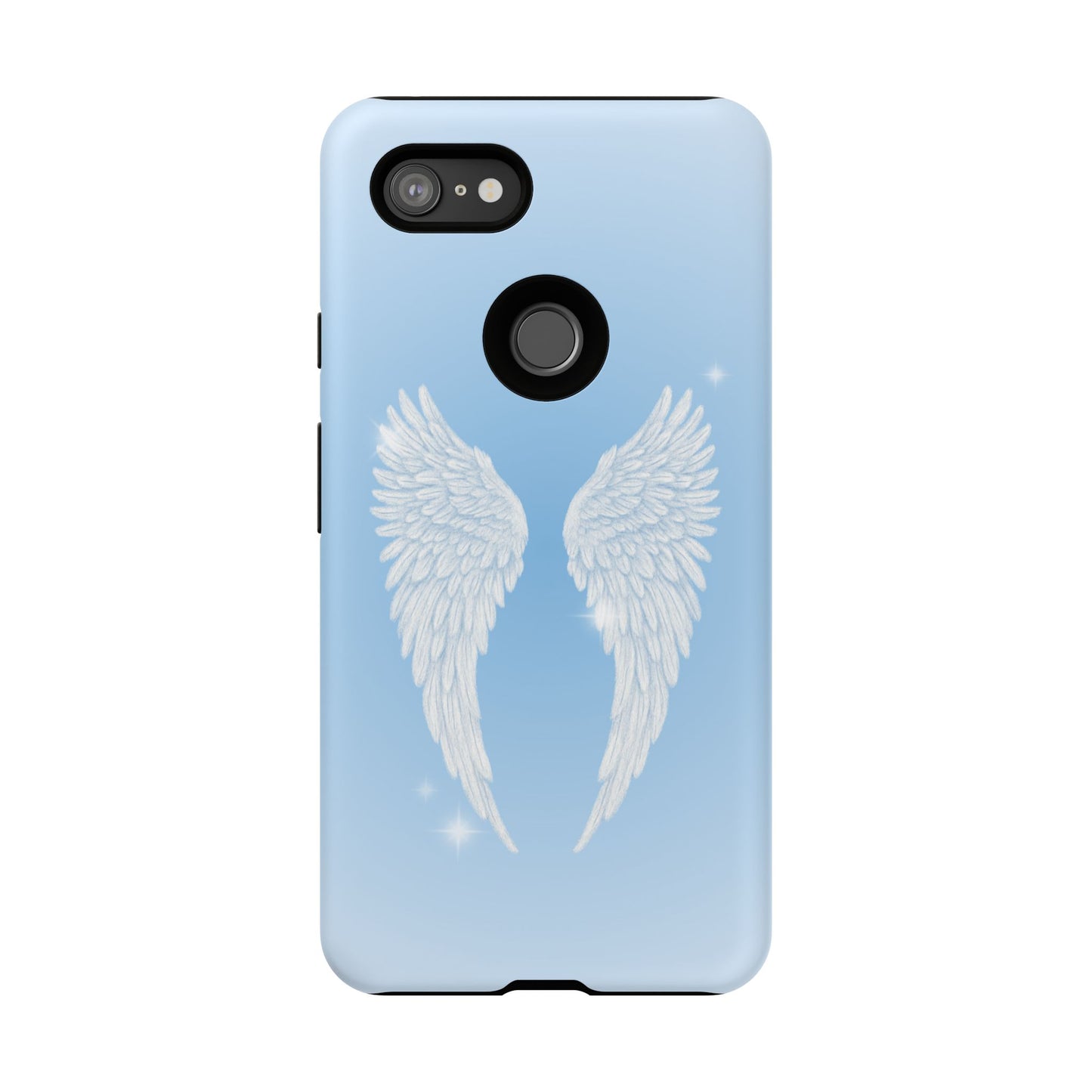 Blue Angel Wings Phone Case