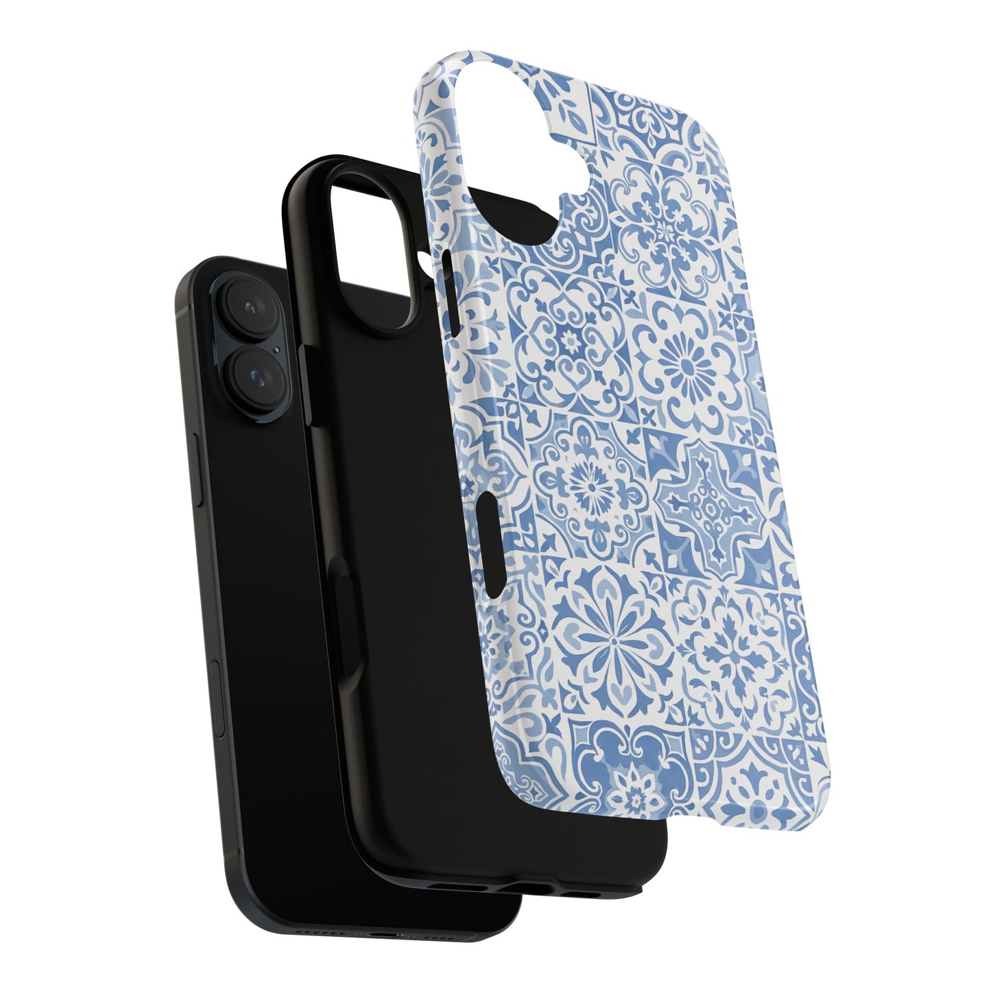 Blue Coastal Tile Phone Case