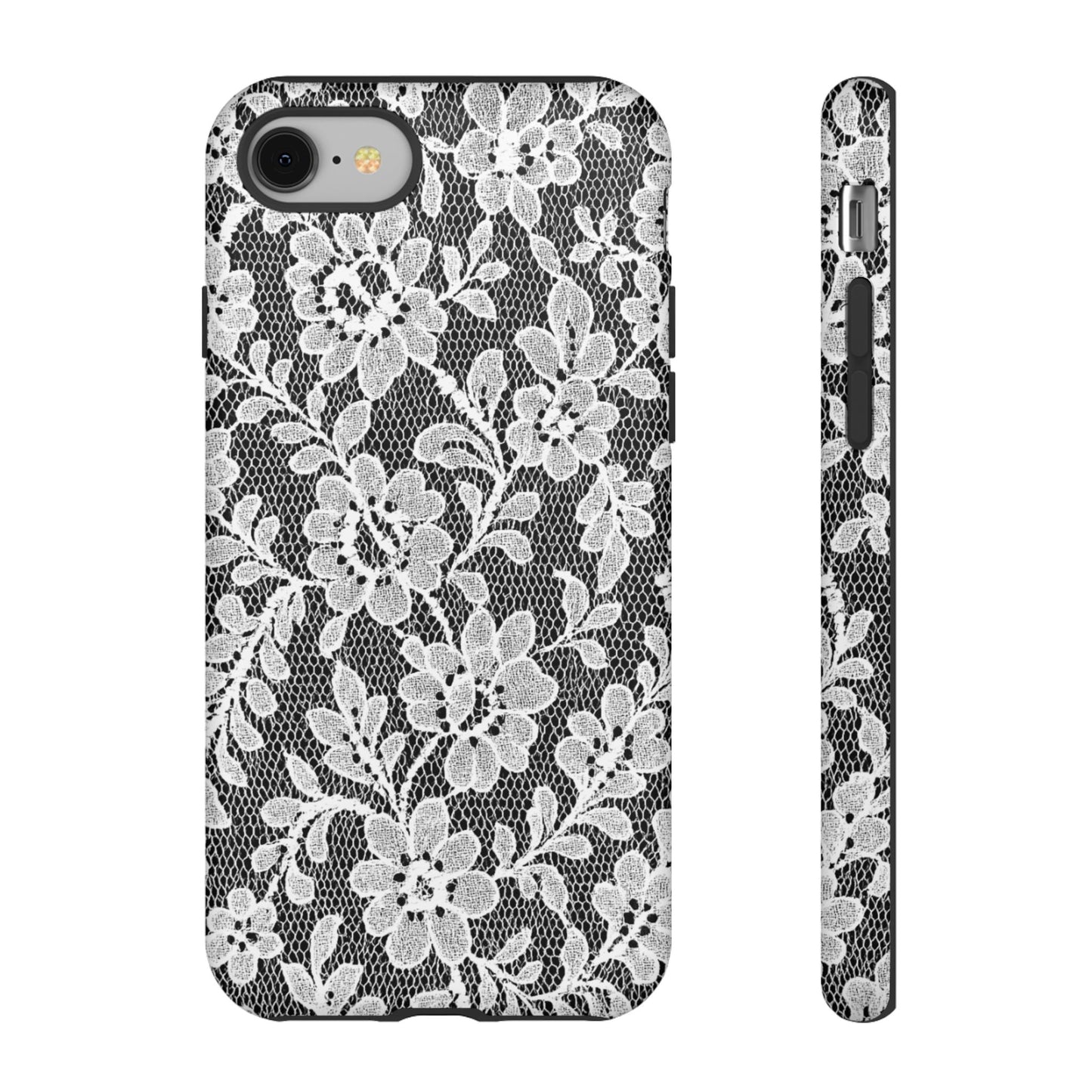 White Lace Phone Case