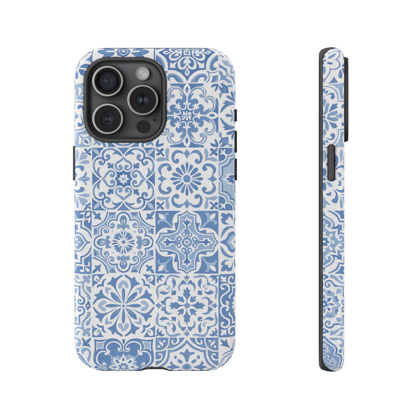 Blue Coastal Tile Phone Case