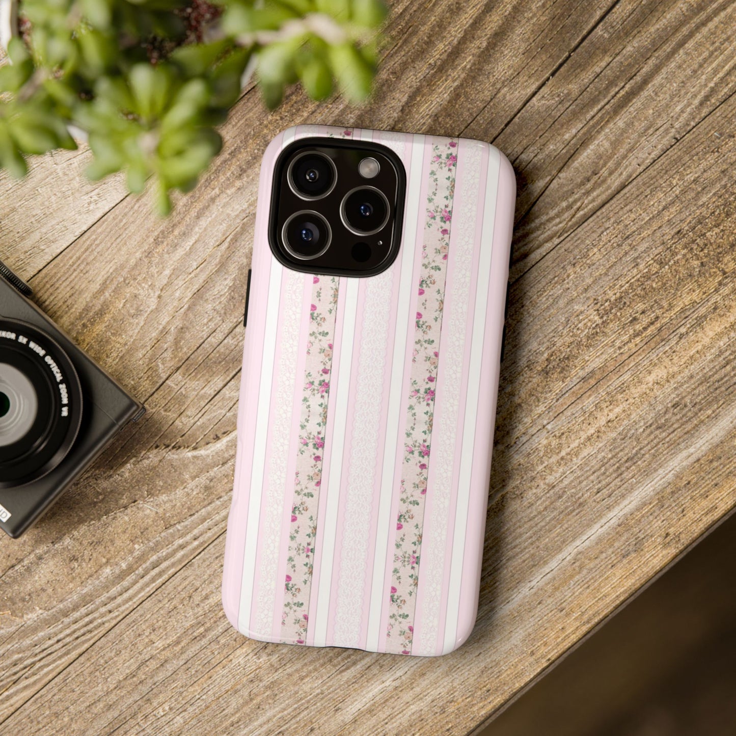 Pink Lace Phone Case
