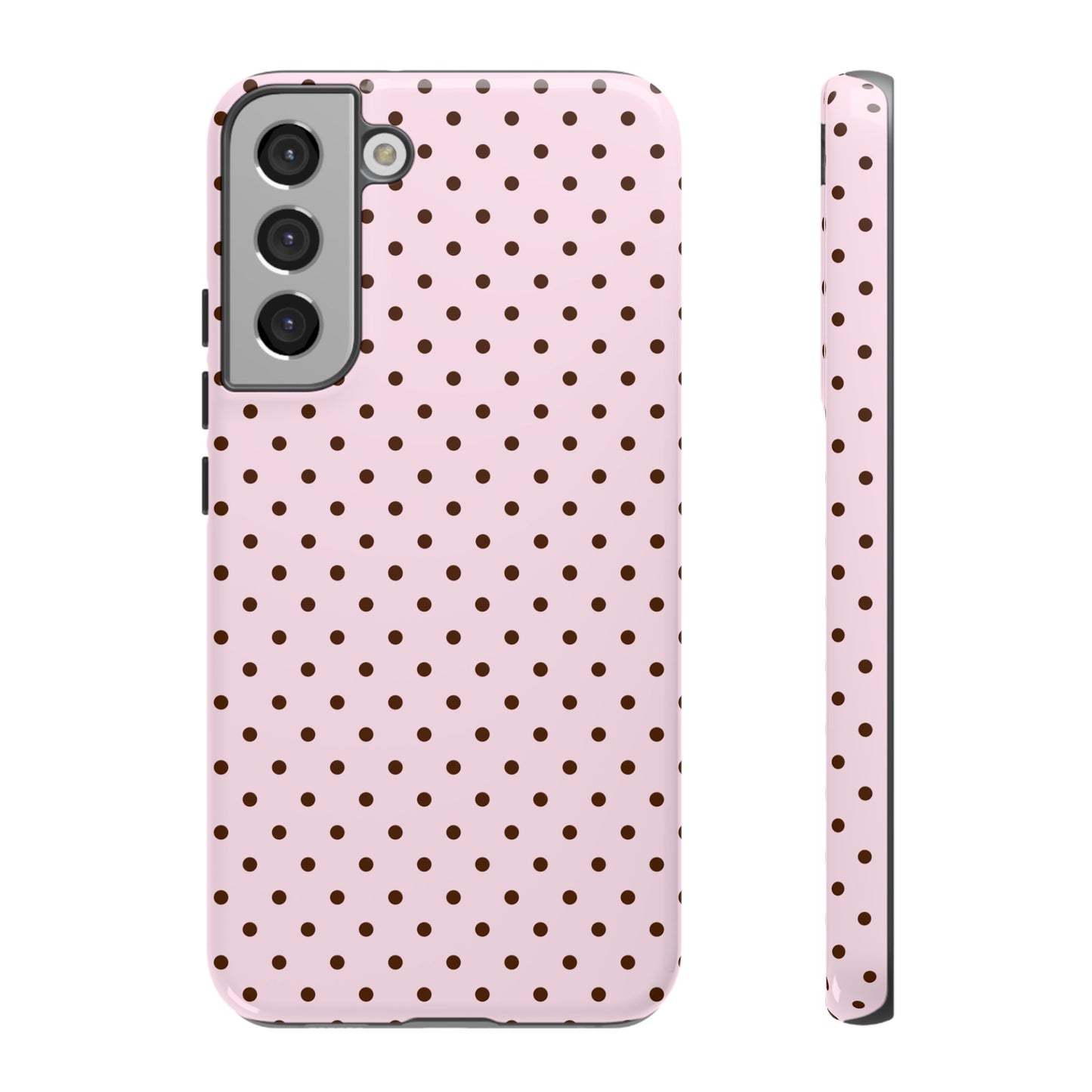 Light Pink Polka Dot Phone Case