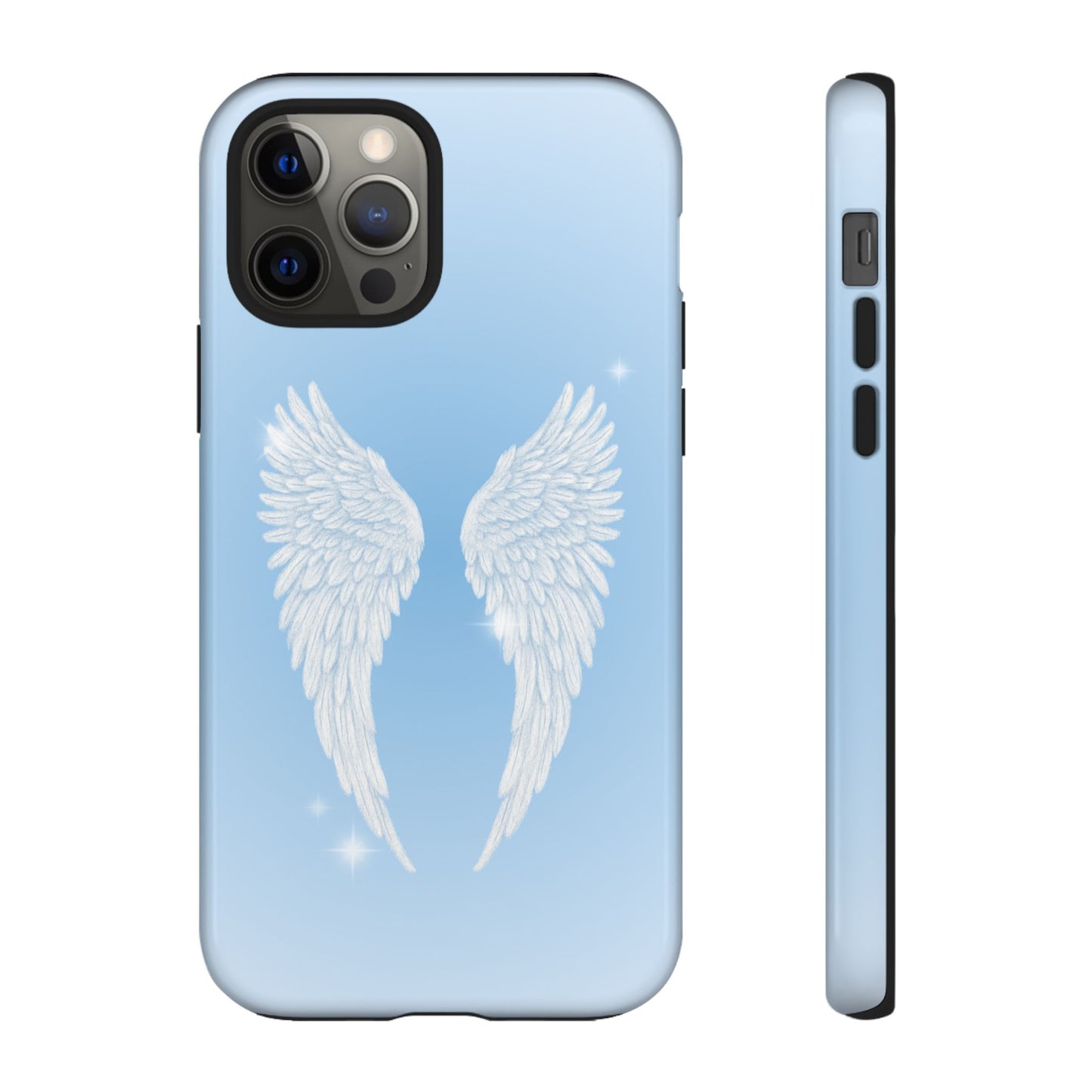 Blue Angel Wings Phone Case