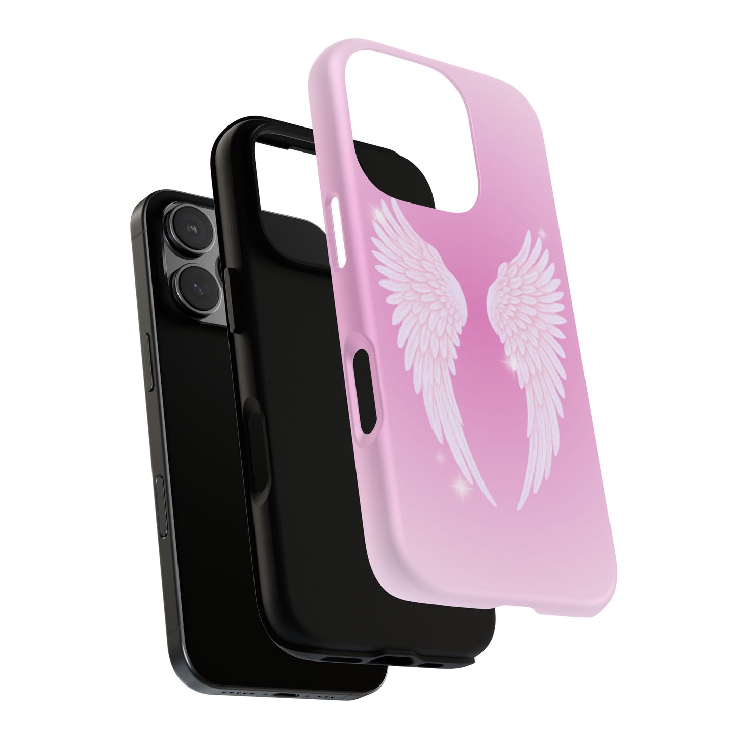 Pink Angel Wings Phone Case