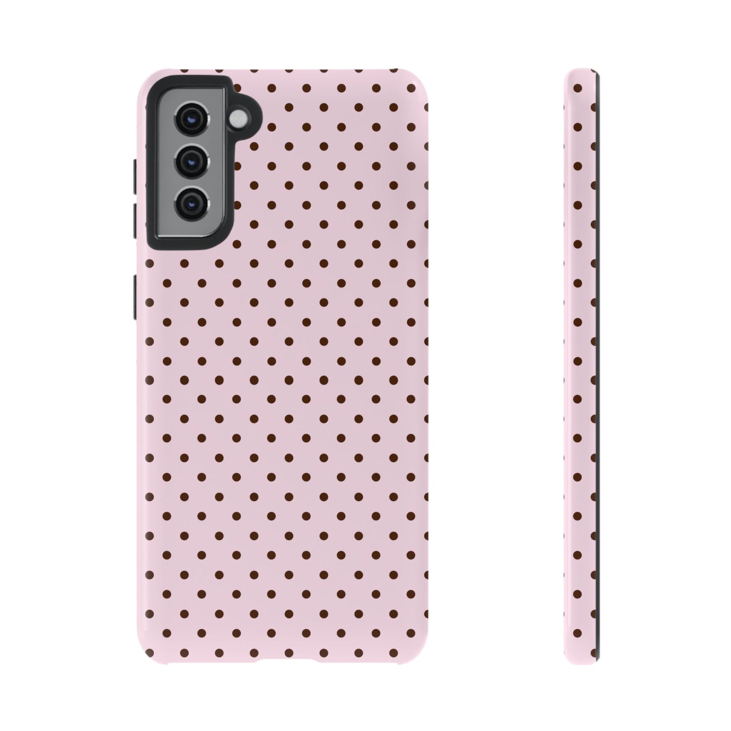Light Pink Polka Dot Phone Case
