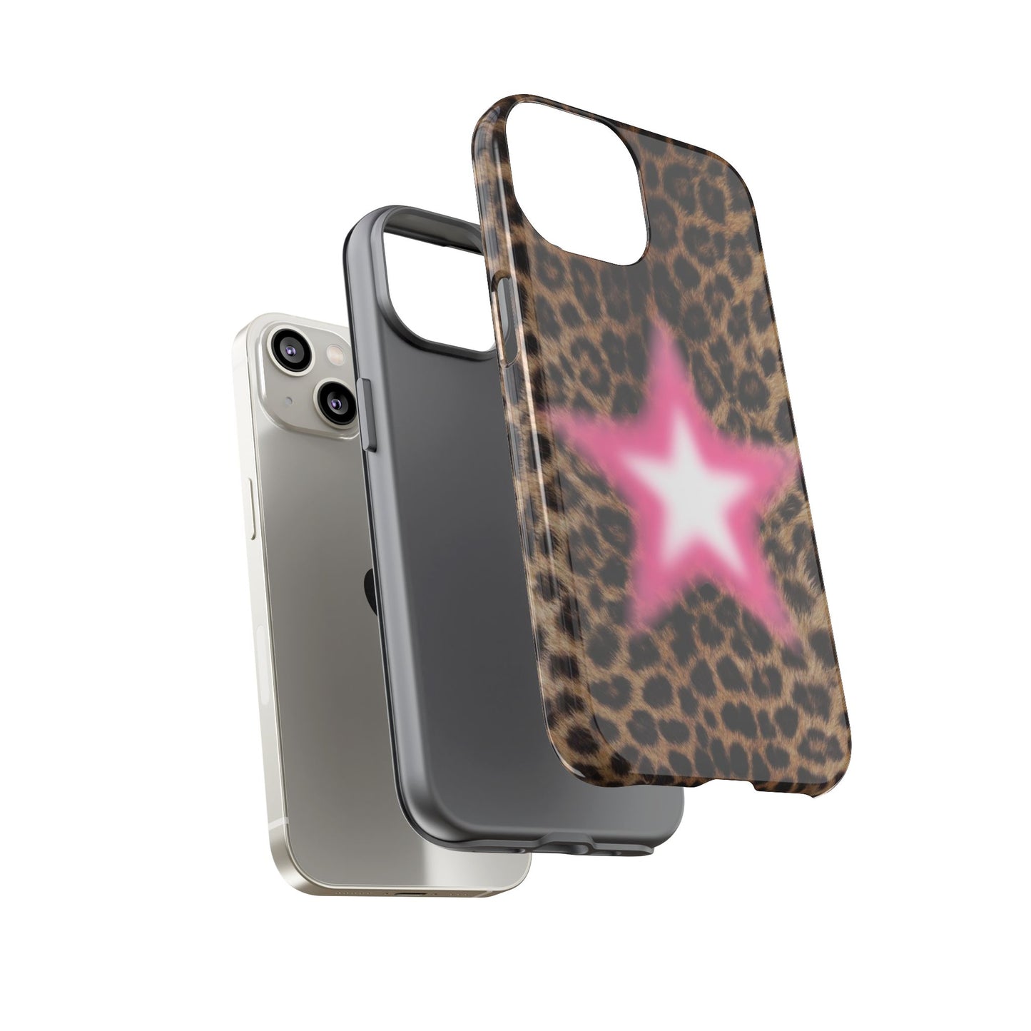 Leopard Pink Aura Phone Case