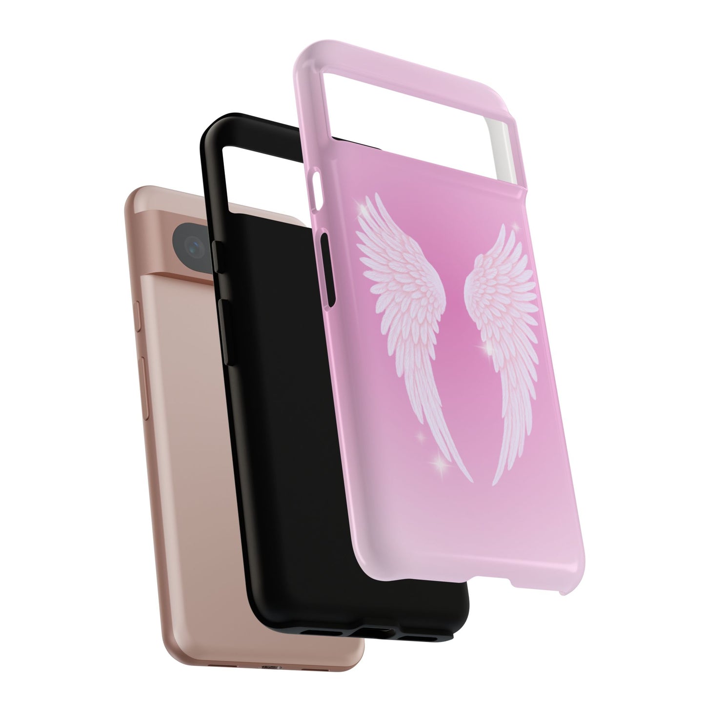 Pink Angel Wings Phone Case