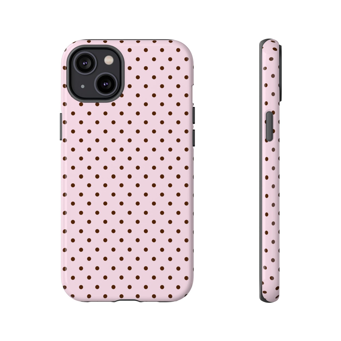 Light Pink Polka Dot Phone Case