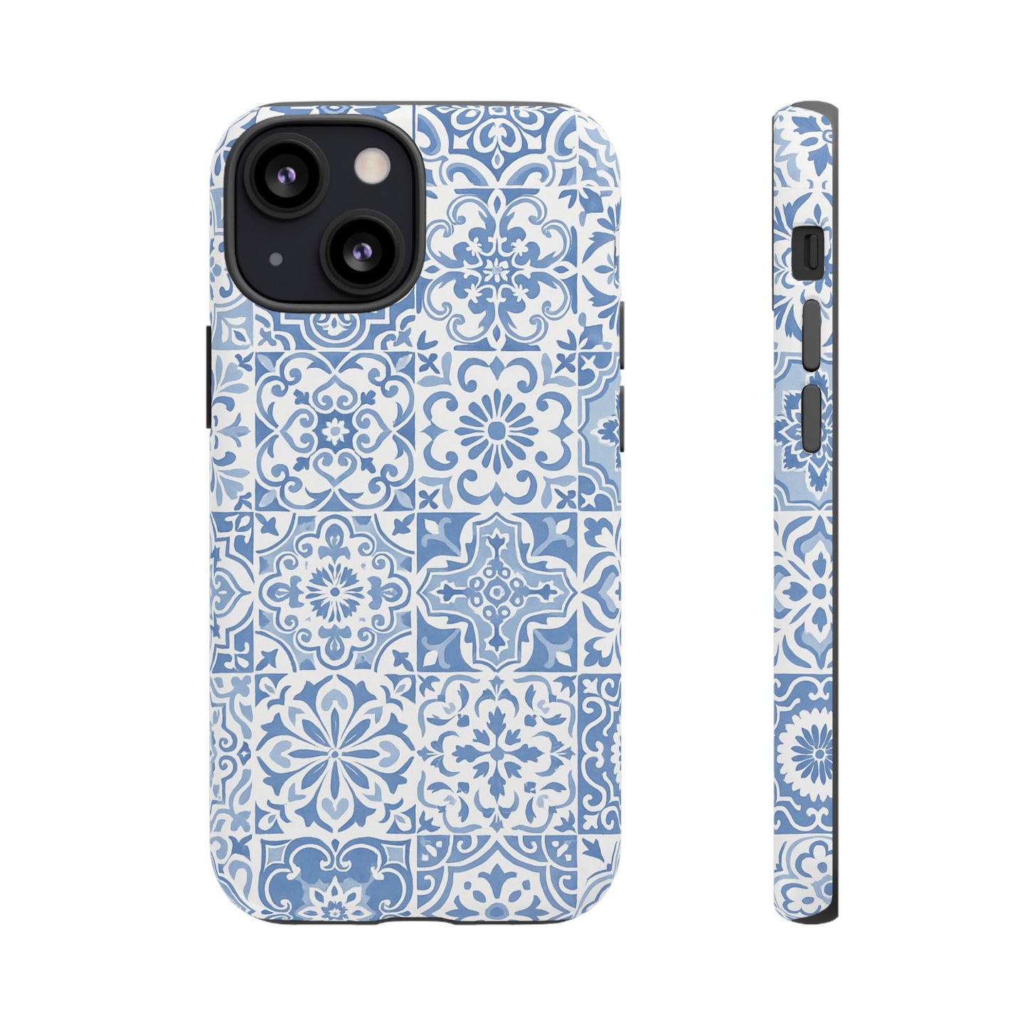 Blue Coastal Tile Phone Case