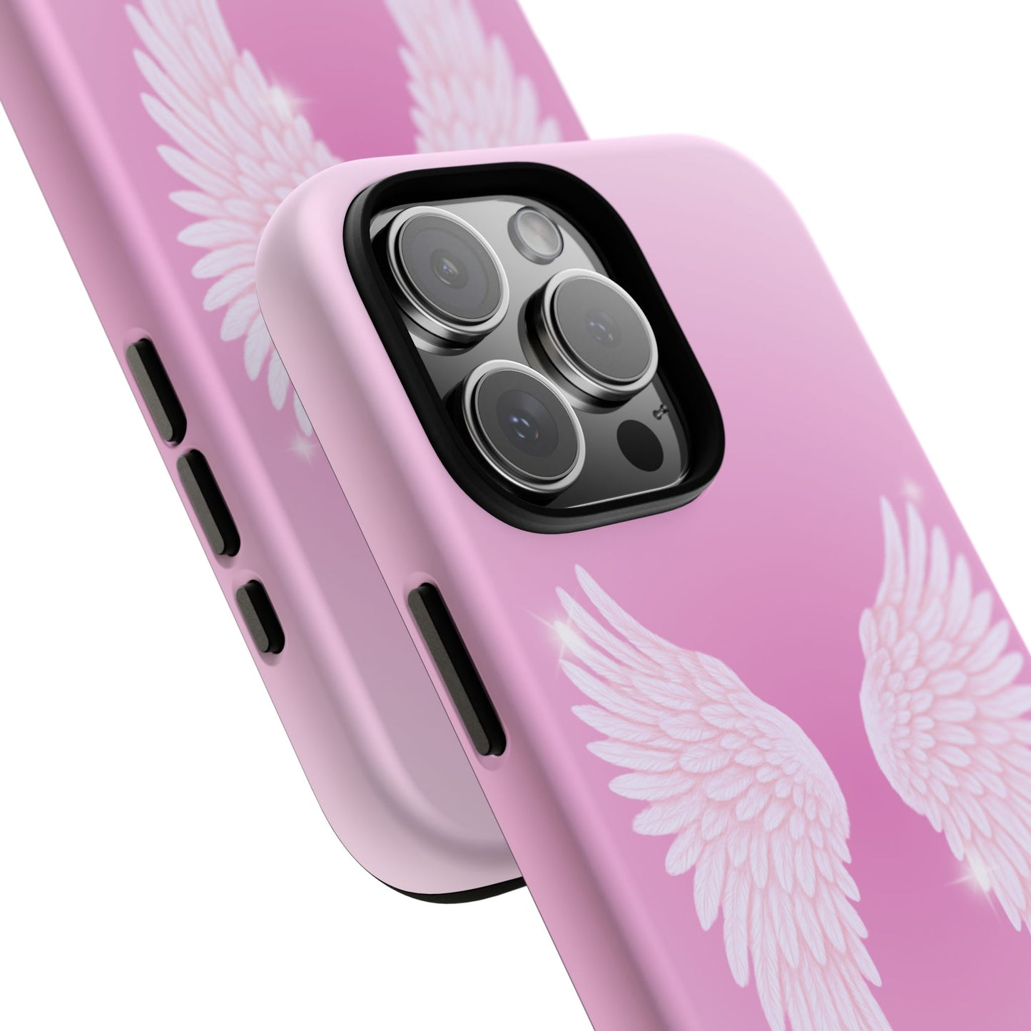 Pink Angel Wings Phone Case