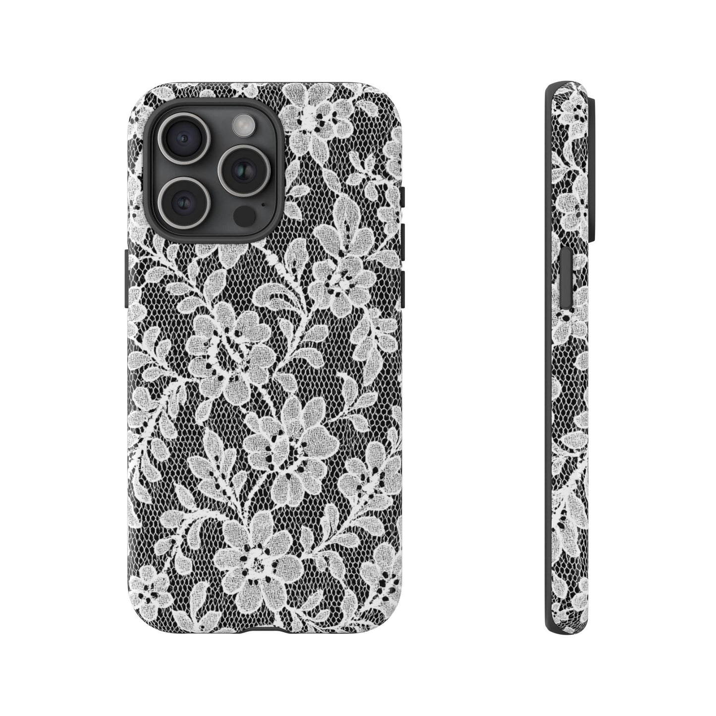 White Lace Phone Case