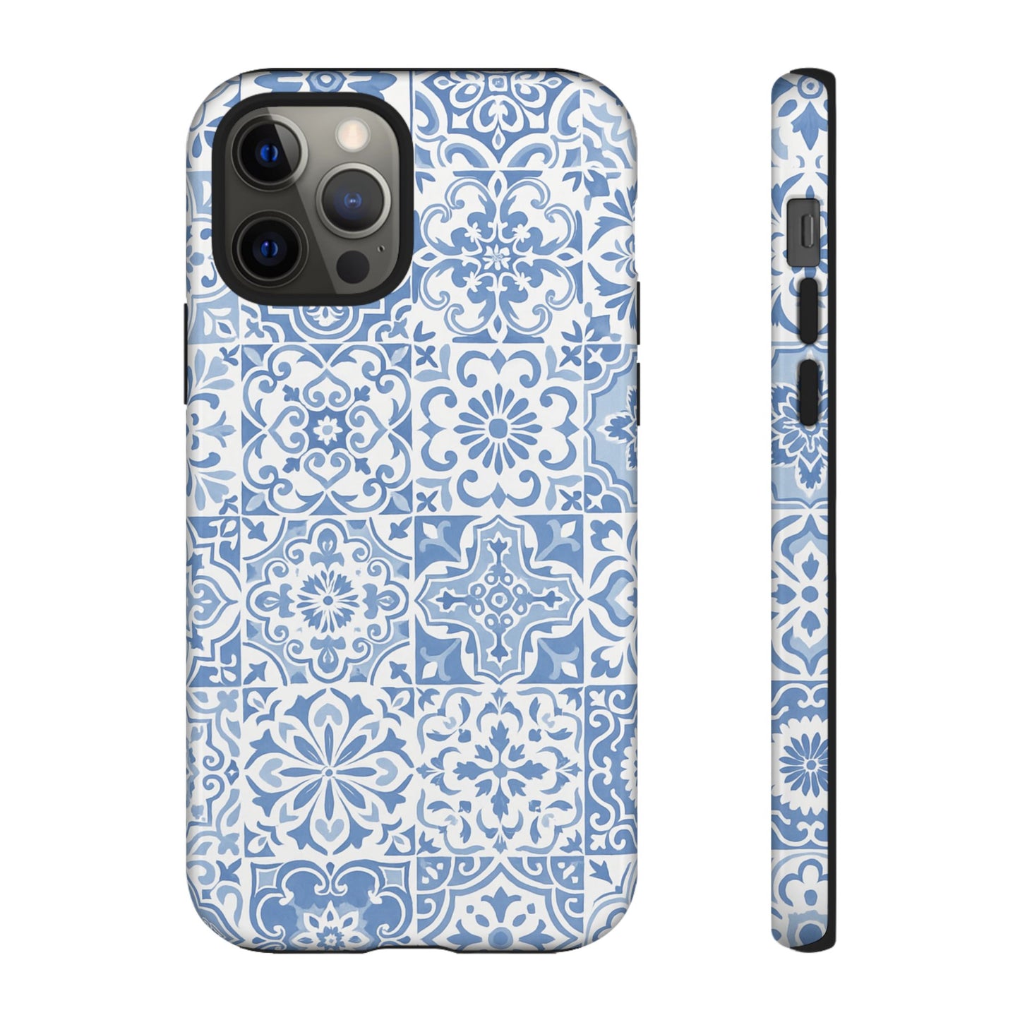 Blue Coastal Tile Phone Case