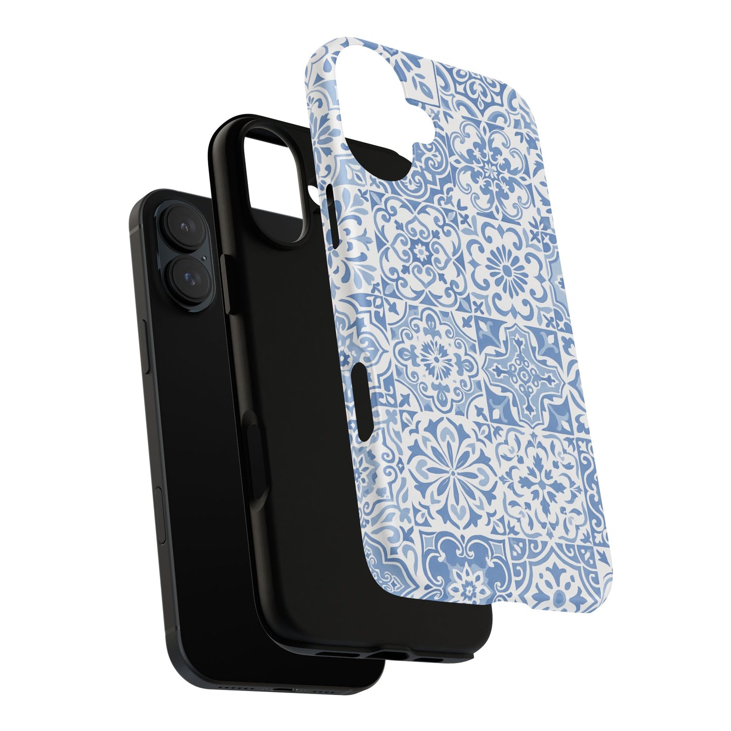 Blue Coastal Tile Phone Case
