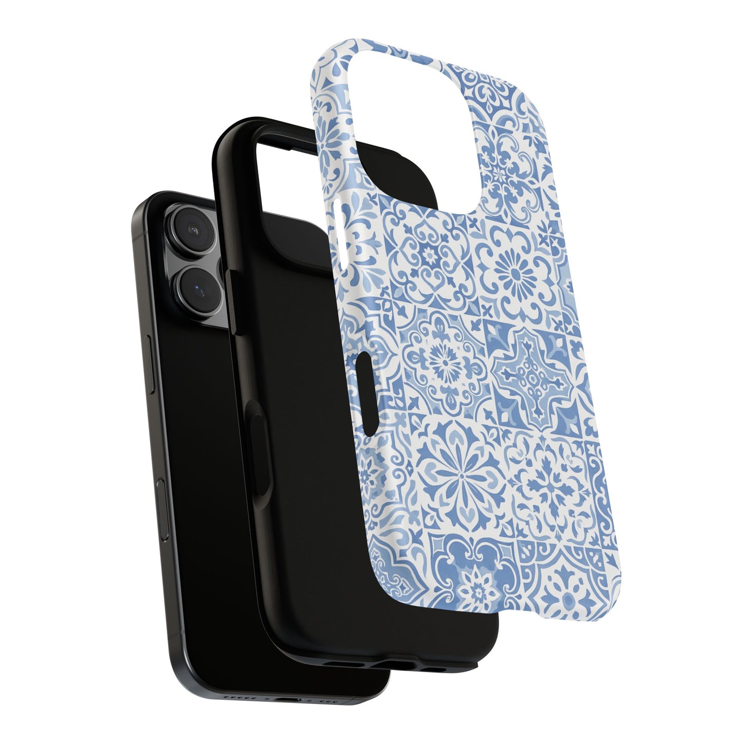 Blue Coastal Tile Phone Case