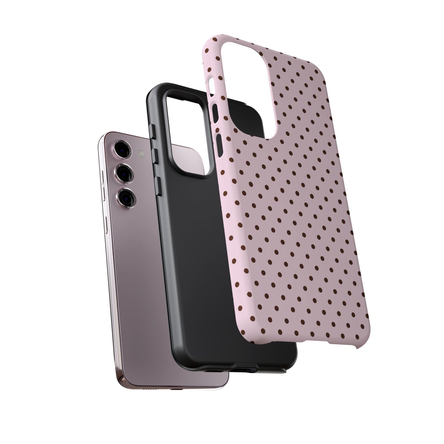 Light Pink Polka Dot Phone Case