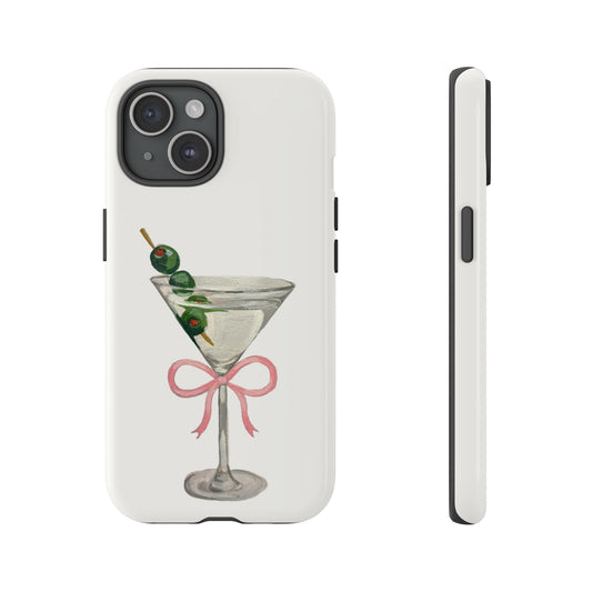Coquette Martini Phone Case