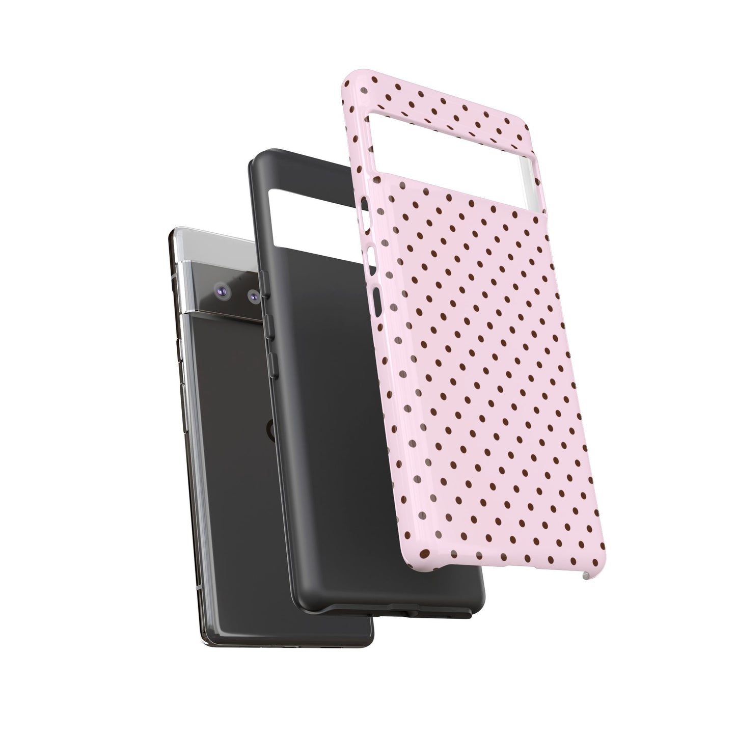 Light Pink Polka Dot Phone Case