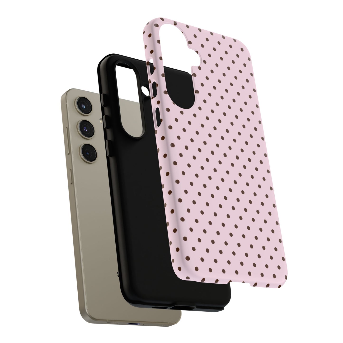 Light Pink Polka Dot Phone Case