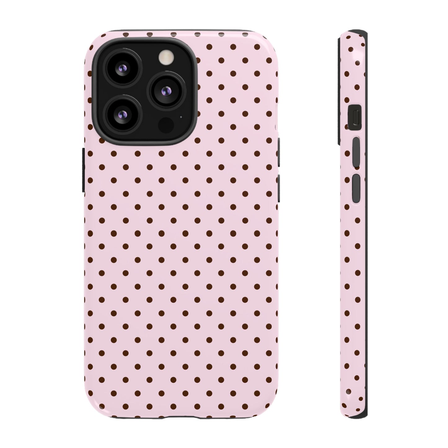 Light Pink Polka Dot Phone Case