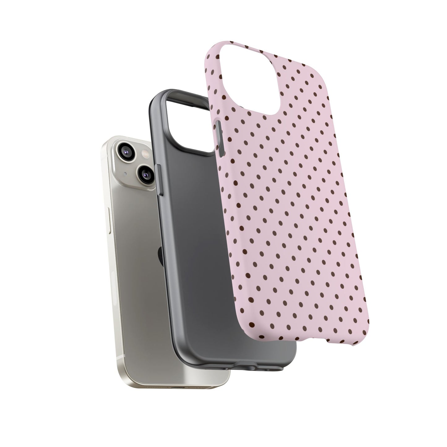 Light Pink Polka Dot Phone Case
