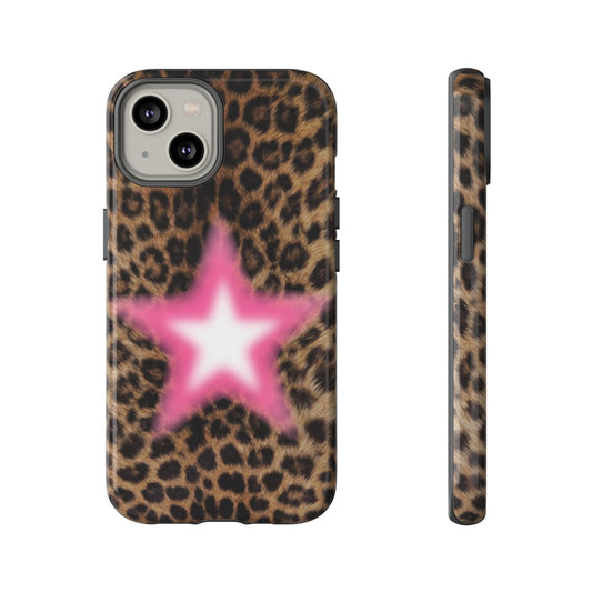 Leopard Pink Aura Phone Case