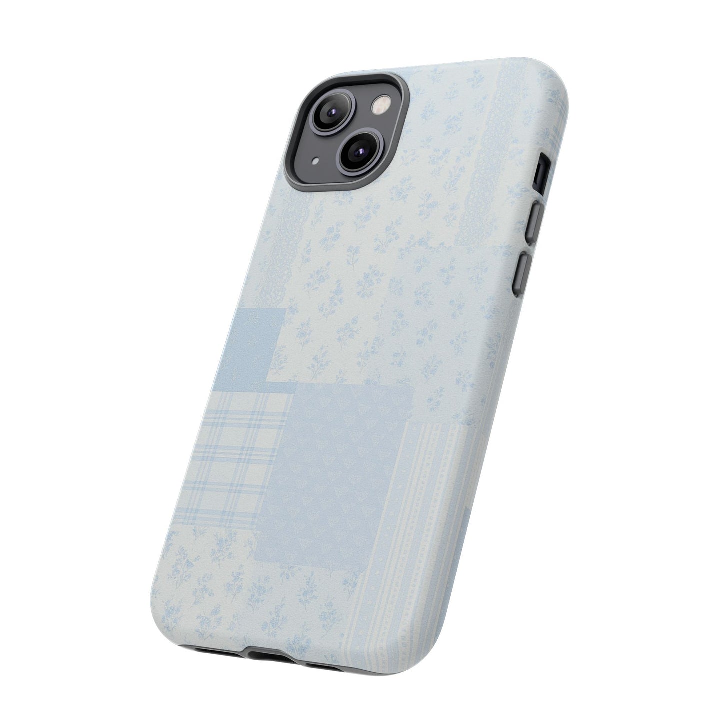 Blue Floral Lace Phone Case