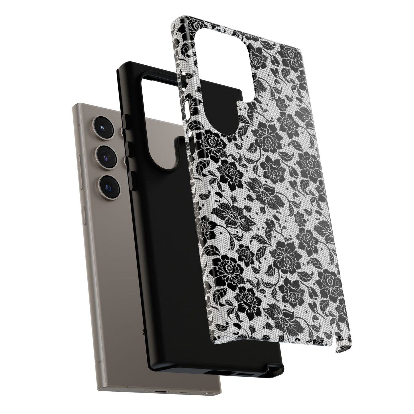 Black Lace Phone Case