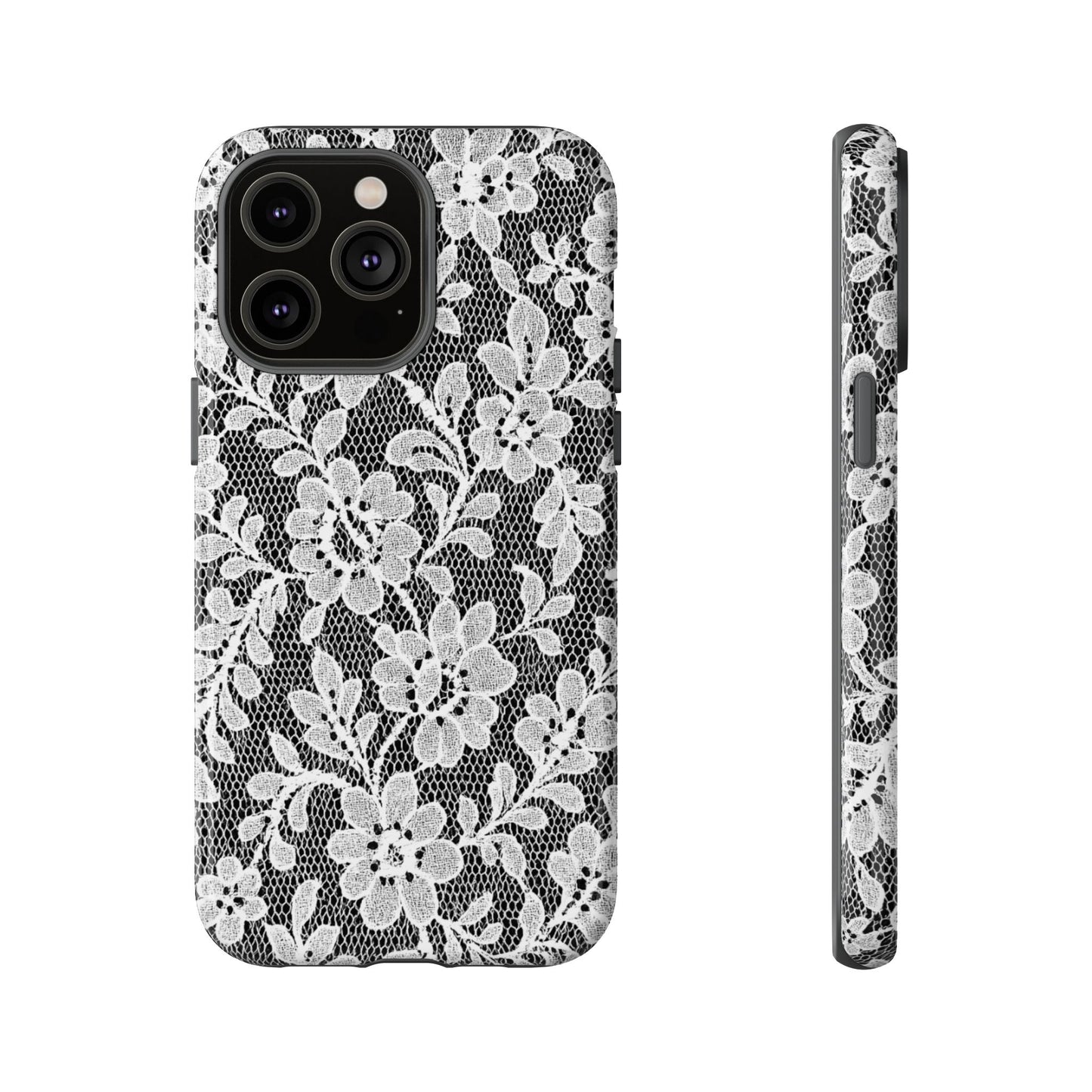 White Lace Phone Case