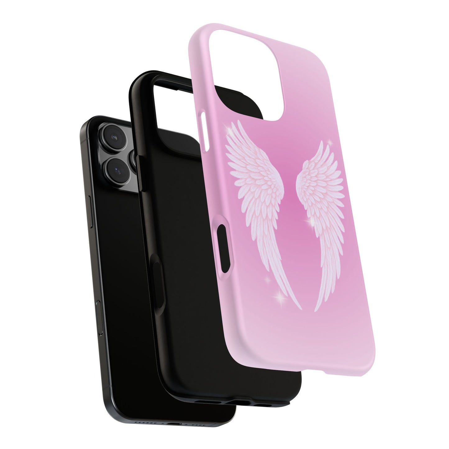 Pink Angel Wings Phone Case