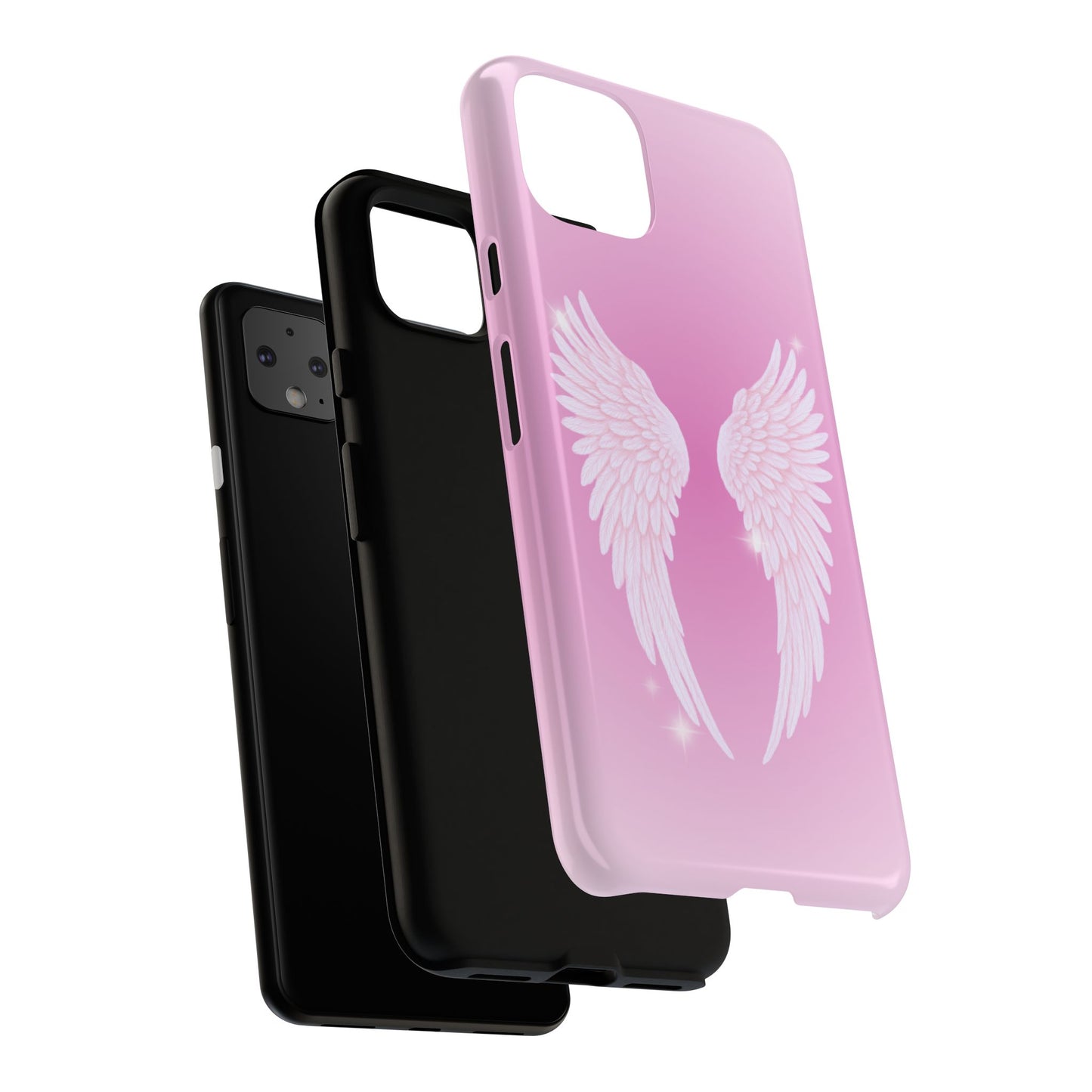 Pink Angel Wings Phone Case