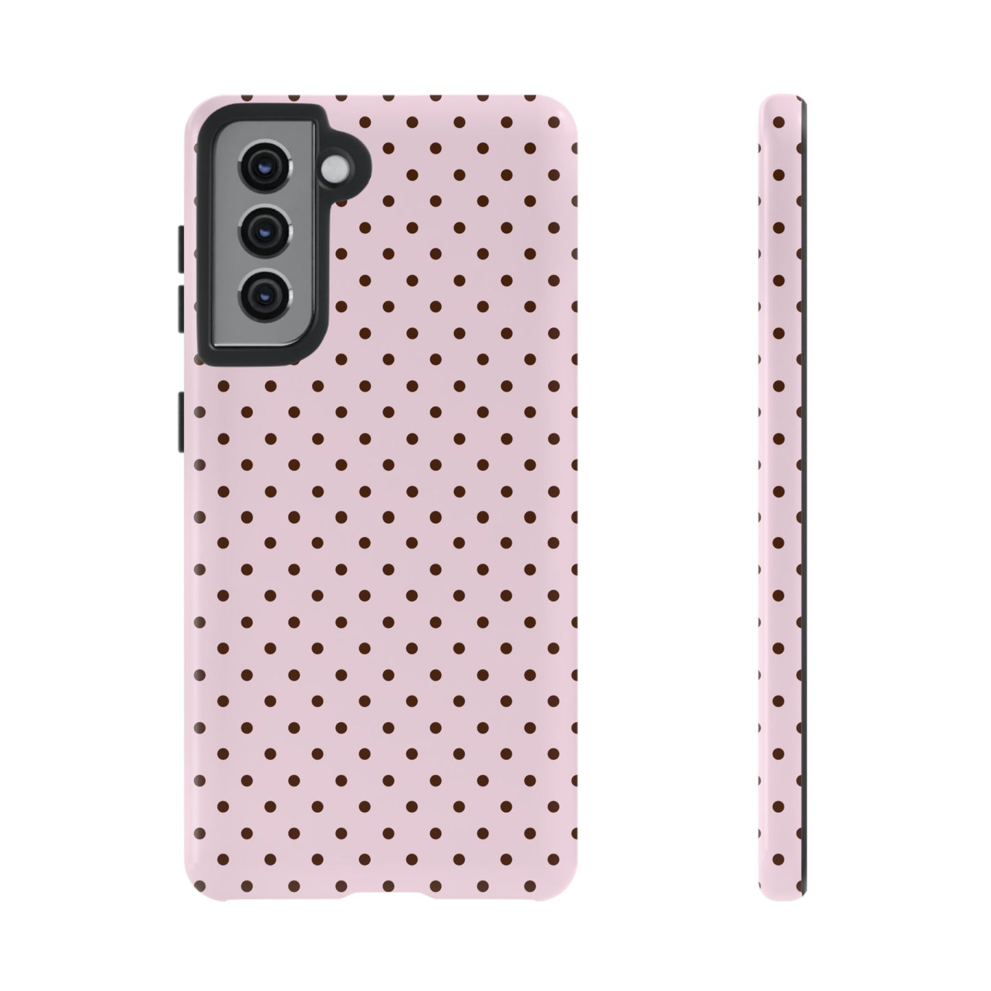 Light Pink Polka Dot Phone Case