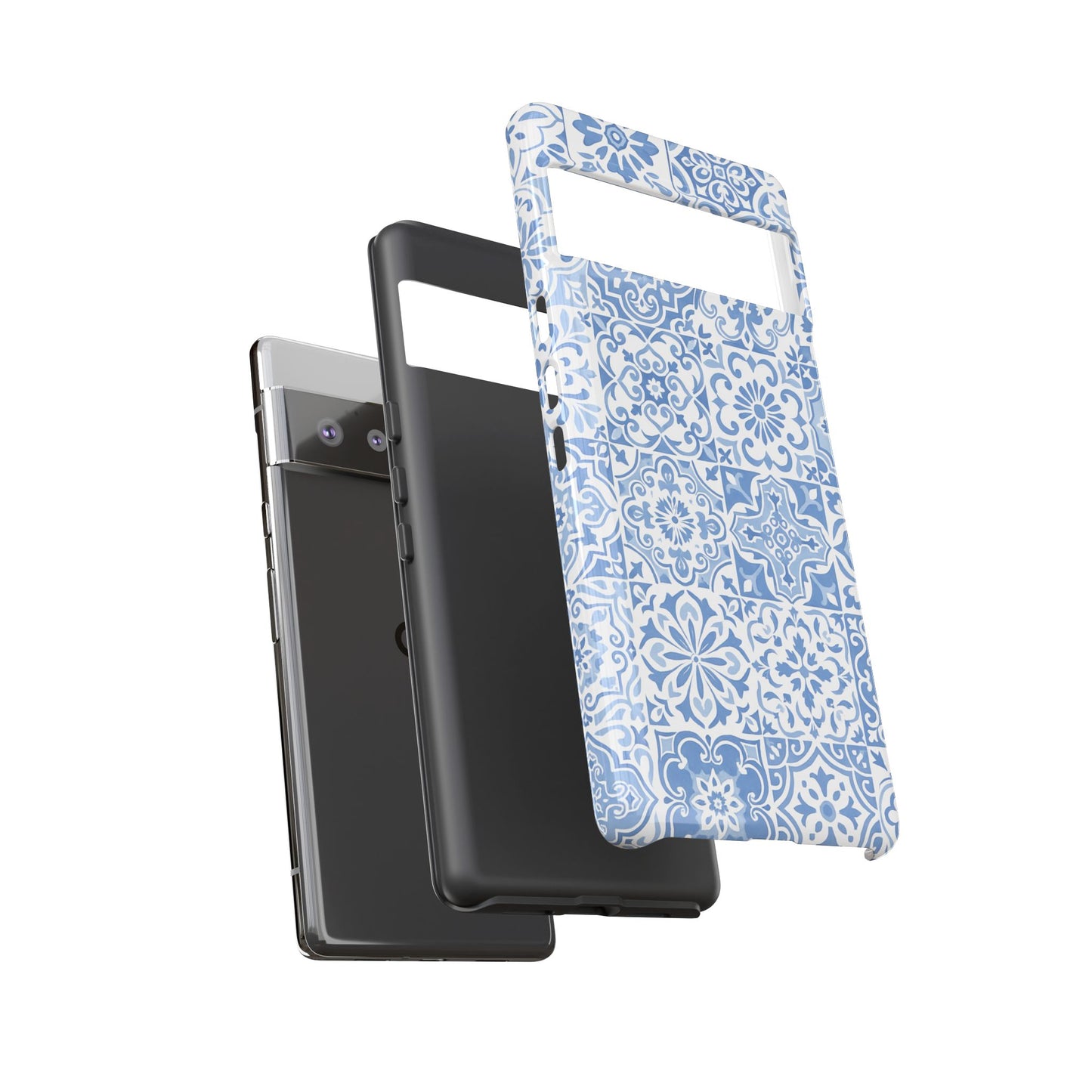 Blue Coastal Tile Phone Case