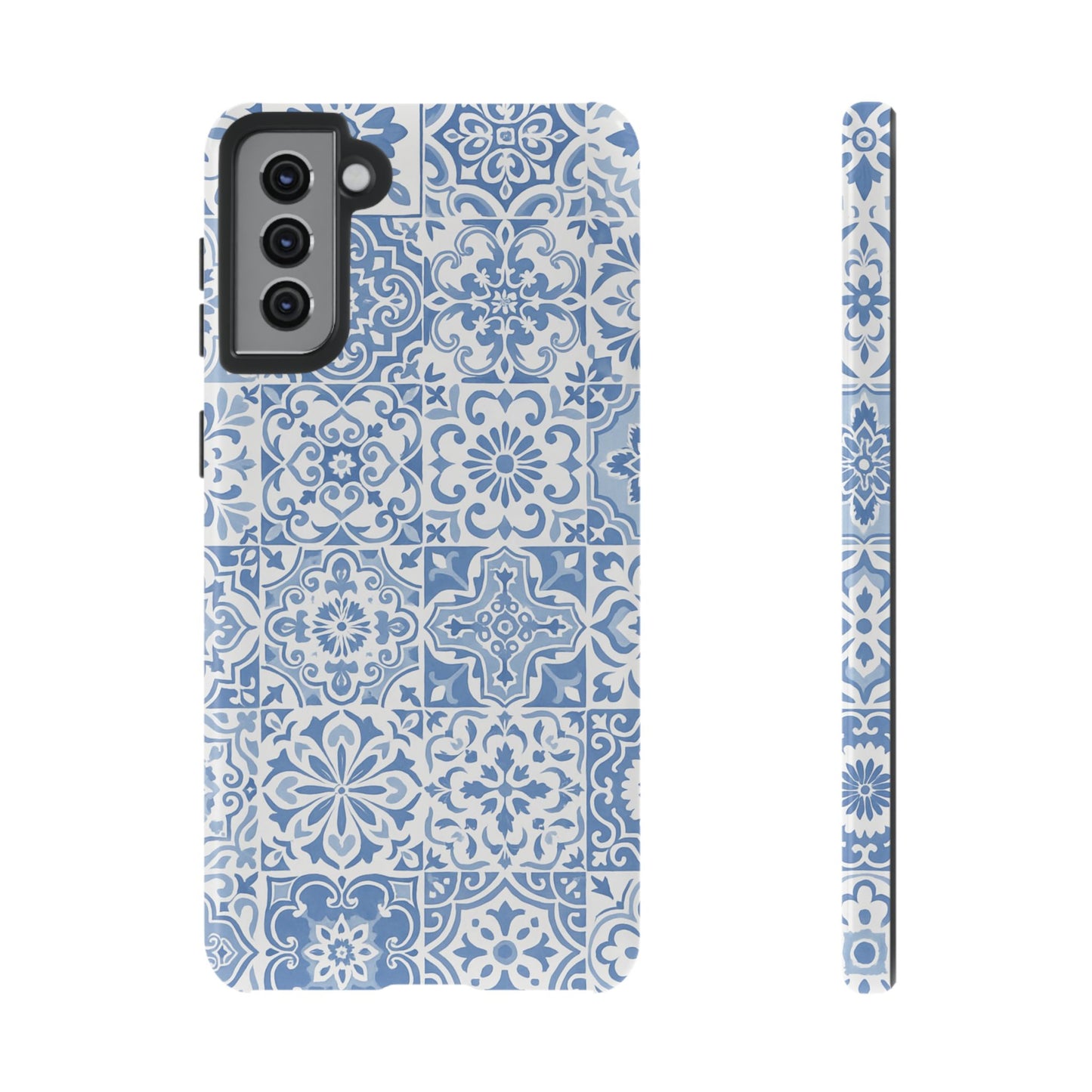 Blue Coastal Tile Phone Case