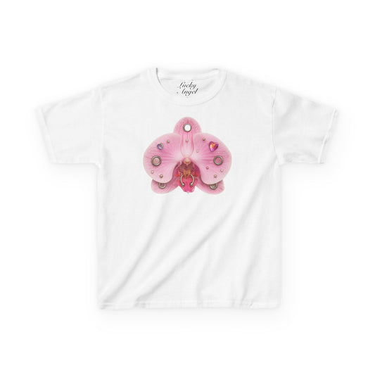 Y2K Orchid Baby Tee
