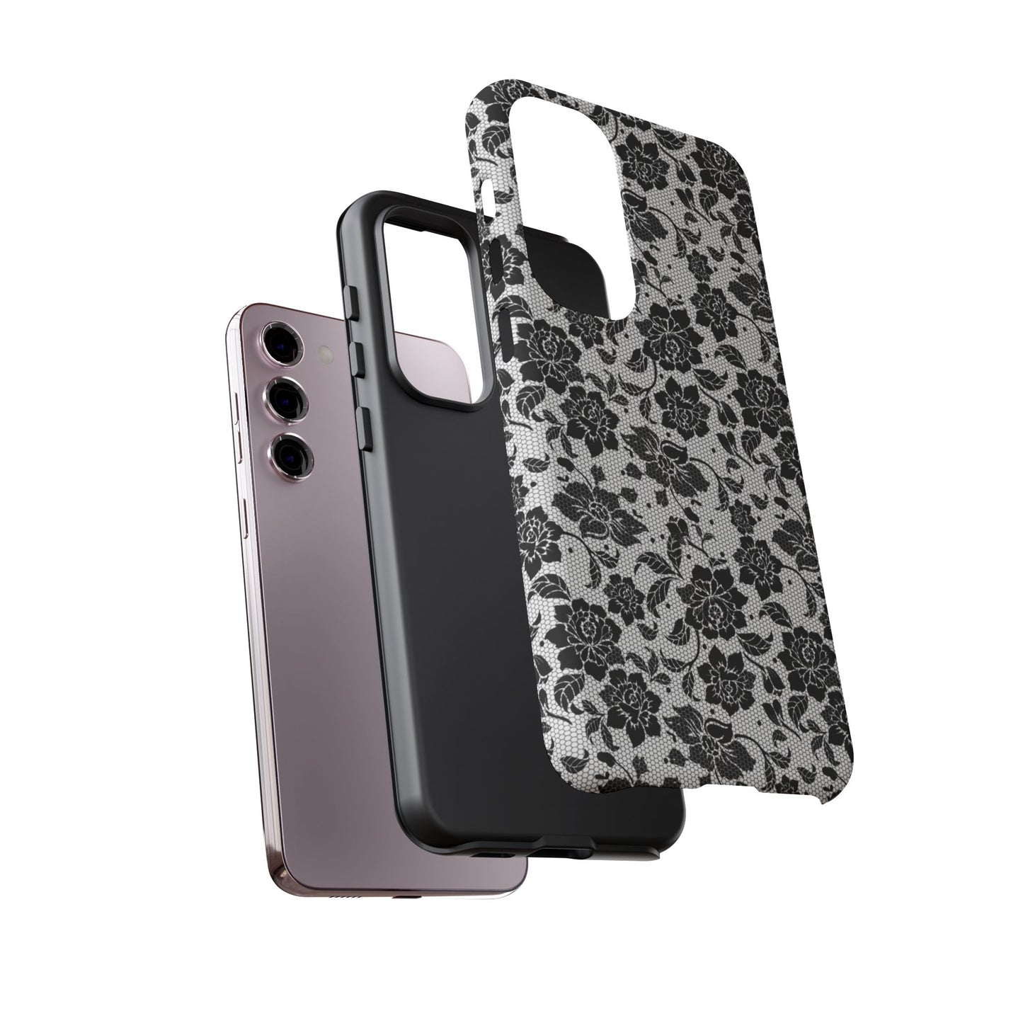 Black Lace Phone Case