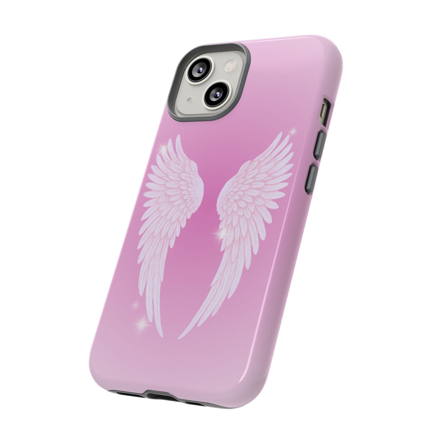Pink Angel Wings Phone Case