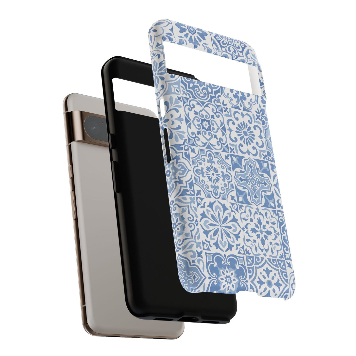Blue Coastal Tile Phone Case