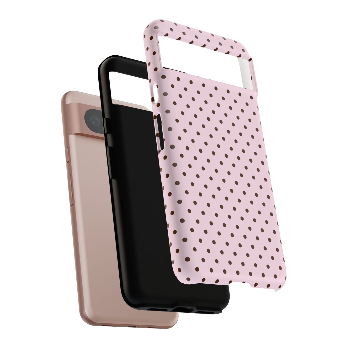Light Pink Polka Dot Phone Case